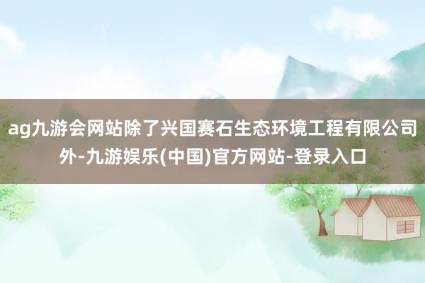 ag九游会网站除了兴国赛石生态环境工程有限公司外-九游娱乐(中国)官方网站-登录入口